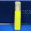 Bright yellow highlighter pen large capacity marker writing school office stationery supply. - Large Capacity Highlighter / Yellow