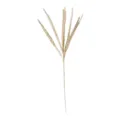 7 branches pailletées fleur artificielle noël maison fête déco ornement vue détaillée - 94cm / Champagne