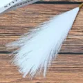 Λευκό τεχνητό φτερό γρασιδιού pampas λουλούδι διακόσμηση για το σπίτι και το κατάστημα. - Λευκό