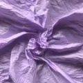 Detailed macro view showing the unique crumpled texture of purple hand-rubbed wrapping paper - Light Purple