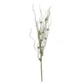 Decorazione natalizia da 43cm con rami dorati ondulati e sfere glitterate lucenti. - Oro Con Bacche