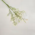 Rama de gypsophila artificial flor falsa para decoracion de boda en casa fotografia - Blanco