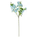 Artificial blue hydrangea flower branch for home living room dining table decoration and photography. - Light Blue