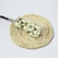 Fleurs de coton séchées naturelles bouquet de branches unique pour décoration Noël DIY - Tige unique / Light jaune