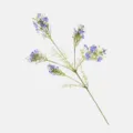 Künstliche 53cm blaue Schleierkraut Zweige Kunstblume für Hochzeit und Heimdeko Foto Requisiten - Lila