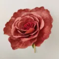 Grosse kuenstliche Samt Pfingstrose Blume fuer Hochzeit Heimtextilien Fotografie Requisiten - Roségold