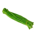 Green high-density chenille pipe cleaners bundle for DIY crafts and handmade art projects - 100 Pieces Set / Army Green