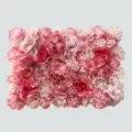 Luxurious pink and peach artificial rose hydrangea flower wall panel for weddings - I17A款式(HQMH024060)
