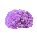 Large purple silk artificial hydrangea flower head for wedding decoration - Hemisphere / 25cm / Purple