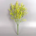 Ramo de paniculata artificial amarilla para ramos de novia y decoración de bodas - Amarillo