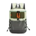 Leichter Outdoor-Wanderrucksack mit schickem Colorblocking und Mini-Größe - Grün
