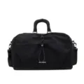 Grand sac de voyage noir avec bandoulière et poches pratiques pour le sport et les loisirs - Noir