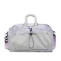 Sac de voyage leger et grande capacite pour femme et homme, sac de sport avec poche avant pratique. - Violet