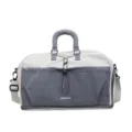 Grand sac de voyage imperméable et léger, sac de sport gris avec bandoulière pratique - Gris