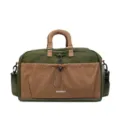 Sac de voyage vert et marron grande capacité sac de sport fitness pour femme et homme - Vert Militaire
