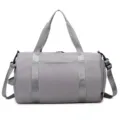 Sac de sport gris pour entrainement fitness et voyage avec bandouliere reglable et pratique. - Gris