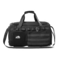 Sac de voyage noir de grande capacité pour le sport fitness et les courts séjours pratiques. - Noir