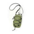 Mini groene tactische crossbody telefoontas met verstelbare riem voor buiten sport - Stijl 3 / Groen