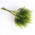 Artificial pine needles bunch green fake pine branches detail shot for home craft decor - Hand-held Style (6 Branches/Bundle) / Green
