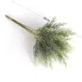 Artificial pine branches simulation pine needles fake plant for Christmas wedding decor - Hand-held Style (6 Branches/Bundle) / Green with Pink