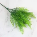 Lifelike artificial green Persian fern grass bundle for home or office wall decoration - Green