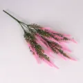 Detailansicht von rosa künstlichem Lavendel für die Hochzeits- und Gartendekoration - Rosa