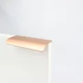 Rose gold aluminum concealed edge handle for modern kitchen cabinets and drawers - Length 50 Width 40 Hole Distance 32mm / Gold