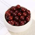 High quality round African blood sandalwood loose wooden beads for DIY jewelry making - Optimized Blood Sandalwood Round Bead