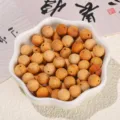 High-quality natural Thuja wood round beads with pre-drilled holes for DIY jewelry - Natural Thuja Wood Round Bead