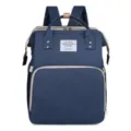 Blauer multifunktionaler Wickelrucksack mit großem Fassungsvermögen für Reisen - Dunkelblau