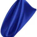 Serviette en tissu satin bleu roi, nappe d'hôtel lisse, décoration de table élégante pour événements. - 43*43 / Bleu