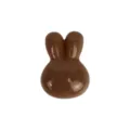 Schattige bruine keramische konijn meubelknop, leuk ladehandvat voor kinderkamer meubels. - Koffiekleur TCL917-10