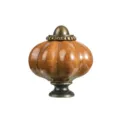 Pomello per mobili in ceramica a zucca vintage maniglia per cassetto armadio bronzo - Giallo terra 132