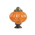 Pomello per mobili in ceramica arancione a forma di zucca maniglia per cassetto singolo hardware - Arancione 293