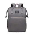 Multifunctionele grijze luierrugzak met grote capaciteit en handige opbergvakken. - 19 Inch / Grijs