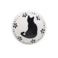 Cute cat ceramic drawer knob handle for furniture - Cat Style (TCL813-4)