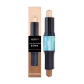 ZEPHOCO double-ended contouring and highlighting stick, dual-color face makeup stick for definition. - 7G (Tan + Dark Champagne) / Tan & Dark Champagne