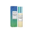 Άρωμα roller κεχριμπάρι και τόνκα 10ml με κομψή μπλε-πράσινη συσκευασία ντεγκραντέ - Γοητεία Κεχριμπάρι Τόνκα / 10ml