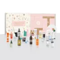 24-Day Christmas Beauty Advent Calendar Skincare Gift Set with Hydrating Serums and Creams - Christmas Countdown Box / Set of 24