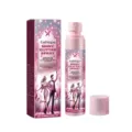 EELHOPE shiny glitter spray for hair and body, shimmering makeup for festival parties - Pink (100ml)