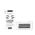 lumavire glue-free false eyelash kit with 36 individual clusters for natural curl - 36 Pieces