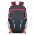 Sport hiking backpack for men and women lightweight waterproof dual shoulder daypack blue red - Dark Blue