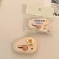 Mini cúter portátil lindo con forma de huevo escalfado para abrir paquetes - Estilo de Huevo Frito / 1 Pieza