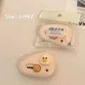 Mini cúter portátil con forma de pato beige para desembalaje y manualidades - Estampado de Pollito / 1 Pieza