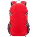 Vibrant red 40L outdoor mountaineering backpack for camping, hiking and cycling sports - Large Capacity / Red