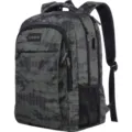 Mochila de negocios camuflaje para hombre de gran capacidad con puerto de carga USB - Camuflaje Gris