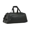 Sac de sport noir pour homme, sac de voyage étanche avec bandoulière et poignées robustes. - Noir