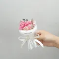 Mini preserved dried flower bouquet gypsophila gift for teachers and party decoration - Pink Baby's Breath