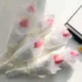 Artificial tulip flower bouquet single soap flower gift for teacher valentine - Single Stem Tulip - Pink