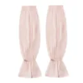 Manches de protection solaire en soie artificielle rose, design ballon élégant avec détail Love. - WHSP304-F Rose